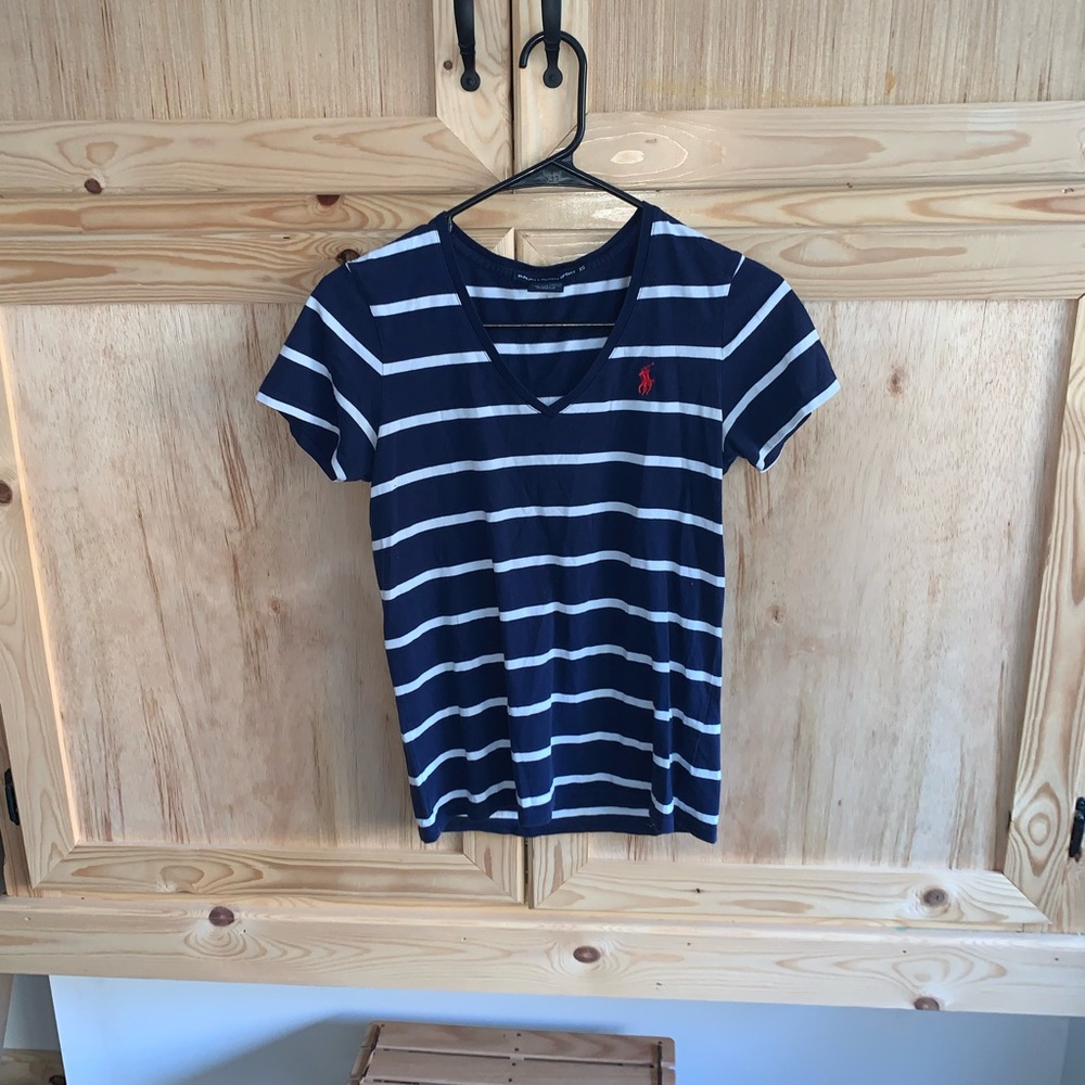 Ralph Lauren Sport striped knit shirt size XS